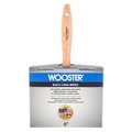 Wooster 6" Block Paint Brush, Black China Bristle, Polyfoam Handle Handle 0Z15190060